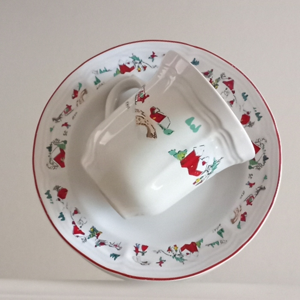 5 Piece Winter Dish Set - Box 1 of 4 - Picture 7 of 9